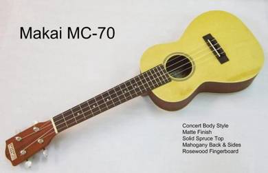 Makai Mahogany Series Pineapple Concert Ukulele PC-55