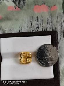 Permata yellow citrine 5.25 carat