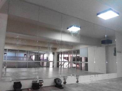 INSTALL WALL MIRROR l pasang cermin