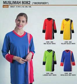 Baju Tshirt Muslimah kod 8082 material Microfiber