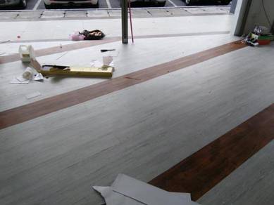 LANTAI VINYL l pasang vinyl flooring
