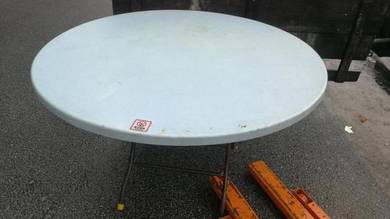 Blue Folding 4ft Plastic Table TS355