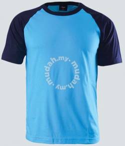Tshirt Raglan Short Sleeve color TURQ/NAVY