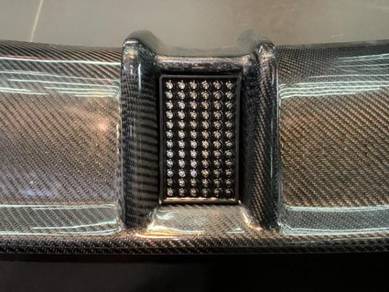 BMW G20 CMST design Carbon fiber diffuser with LED