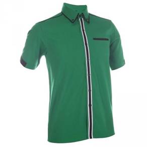 Corporate Uniform F1 Male F13266 Milo Green/Black