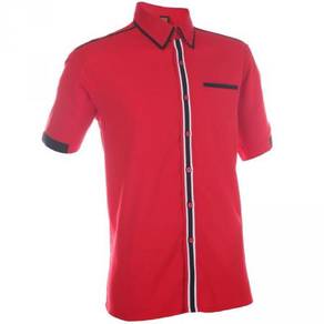Corporate Uniform F1 Male F13205 Red/Black