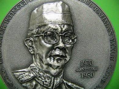 Pewter Medallion - Ketua Menteri Sarawak 1970-1980