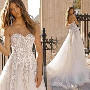 White wedding bridal dress gown RB1384