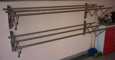 Ampaian Baju S/Steel dan Pasang