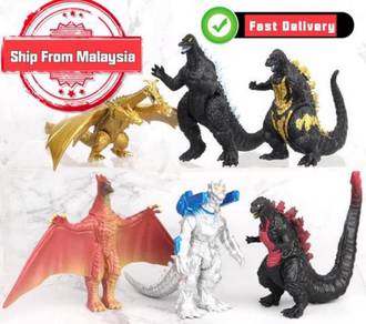 King Ghidorah Mothra Godzilla burning Godzilla