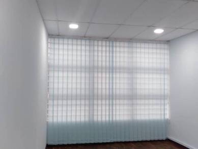 PEMASANGAN LANGSIR PEJABAT l vertical blind