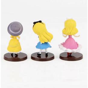 3pcs/set Qposket Princess Alice Cinderella Jane