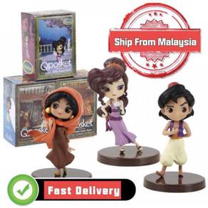 3pcs/set Qposket Princess Aladdin Jasmine Megara