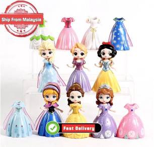 Q Posket Princess Rapunzel Snow White Belle Elsa