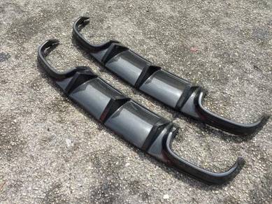 Mercedes W204 carbon fiber diffuser W204 AMG