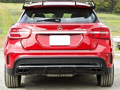 Mercedes X156 GLA GLA45 Diffuser with Tail Pipe