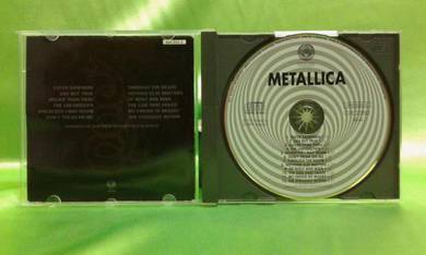 Metallica BLACK ALBUM 1991 Vertigo UK CD swirl