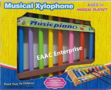 Multi-Color 8-Note Xylophone Music Instrument Toy