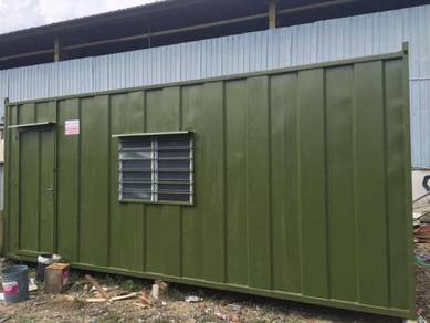 Cabin Besi 20kaki / Office Heavy Duty Cabin