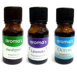 3 bottles 10ml essential oil diffuser aromatherapy