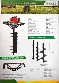 52cc Earth Auger Drill Machine (Mesin Korek Tanah)