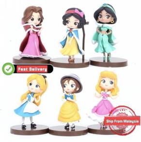 Q Posket mini Princess Figures Snow White Belle