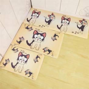 Floor mat Cat kucing tikar permaidani rugs carpet