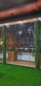 Outdoor Transparent Roller Curtain