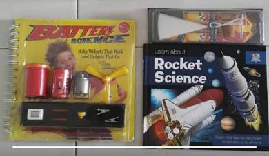 Rocket battery science learning education book