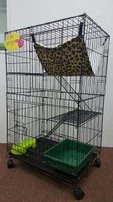 Sangkar Cat Cage (2 tingkat)