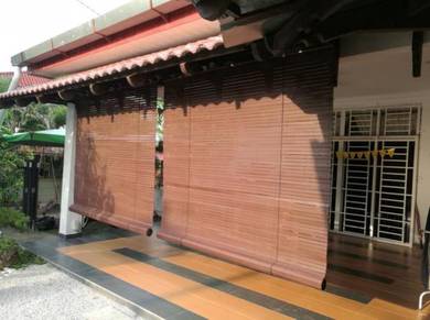 Outdoor Wooden Ready size blinds