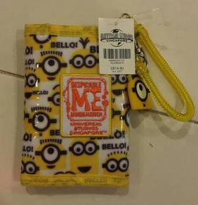 Minions Universal studio Singapore wallet souvenir