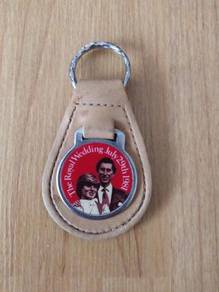 1981 The Royal Wedding Keychain Vintage 2