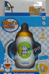 Doraemon Music Milk Bottle Toys With Light Nipple