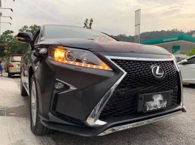 Lexus rx350 rx270 convert facelift bumper bodykit