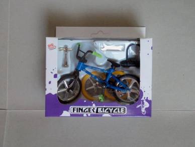 Finger BMX diecast skill toys blue color