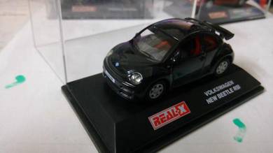 Real-x 1:72 volkswagen new beetle rsi black