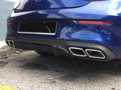 Mercedes W205 C63 Coupe Diffuser with Tail Pipe