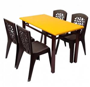 Kedai Mamak Set Meja - Fibreglass Dining Table