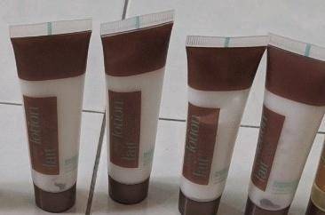 Sheraton hotel lotion skincare