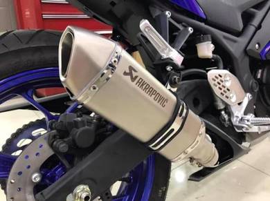 Exhaust Slip On Akra ~ Yamaha R25 ~ YZF-R25