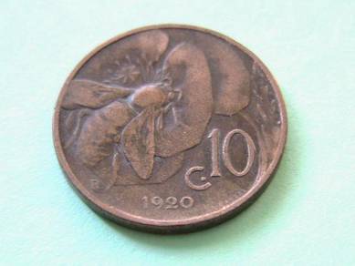 Italy 10 Centesimi 1920