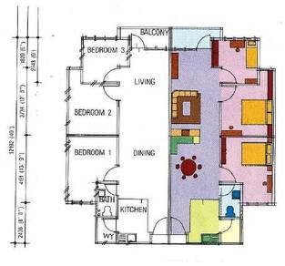 5-storey walk up flats in Pandan Mewah Ampang