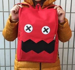 [PROMO] Red Devil Monster Cartoon Bag Backpack