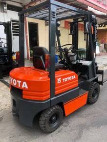 Japan Import TOYOTA Forklift 1.5 Ton Petrol