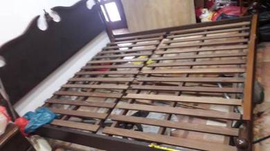 Wooden King Size Bed Frame TH438