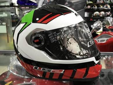 LS2 Fullface Double Visior ~ W