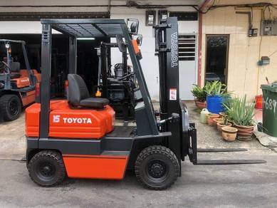 Japan Import TOYOTA Forklift 1.5 Ton Petrol