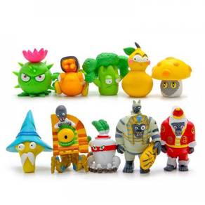 Plants vs Zombies PVZ Figure Toys Sun-shroom 10pcs