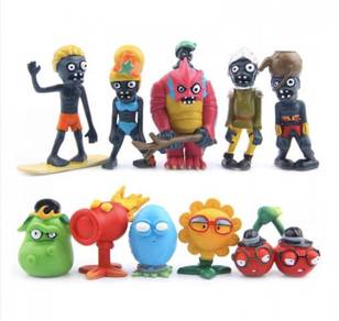 Plants vs Zombies Figure Toy PVZ Sun Flower Cherry